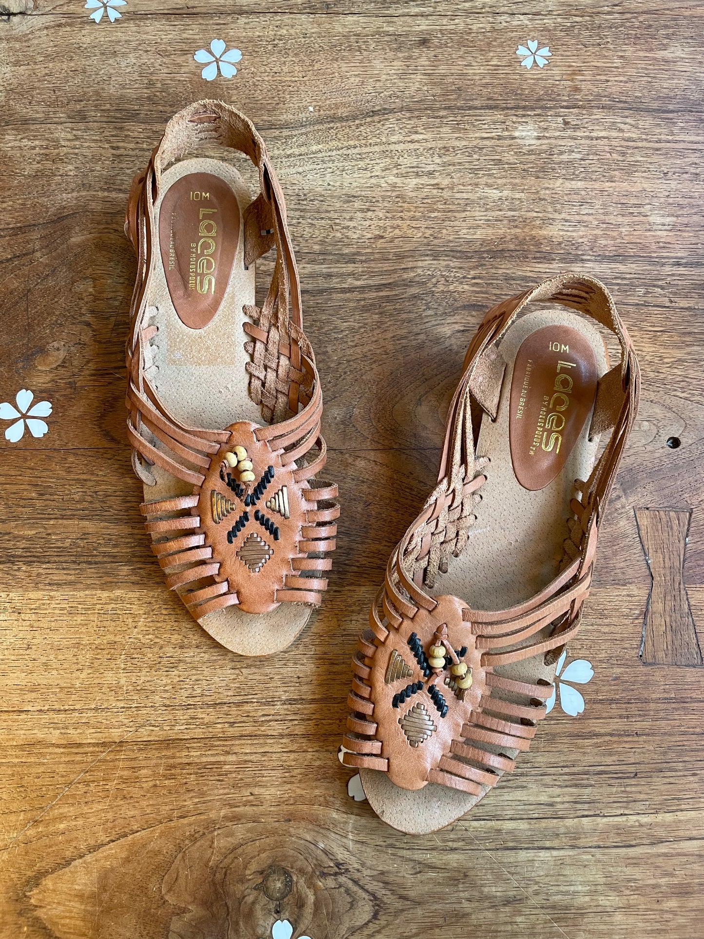 laces brasil woven leather summer shoes