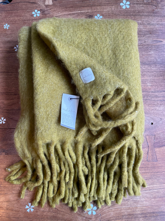 nwt indaba wool blend super soft throw blanket