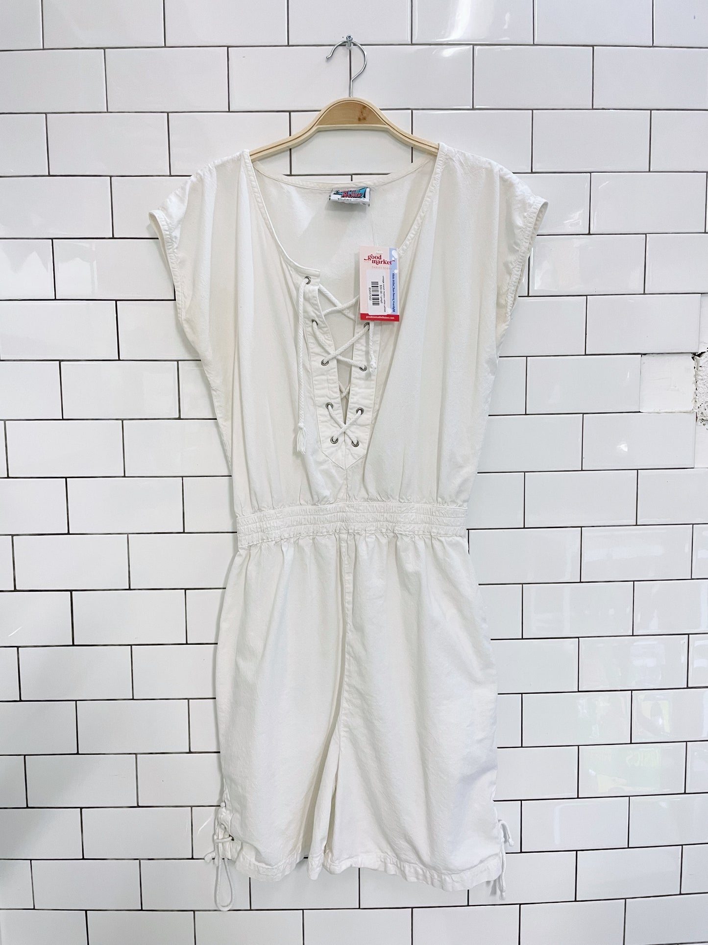 vintage marsh mallow white jumper