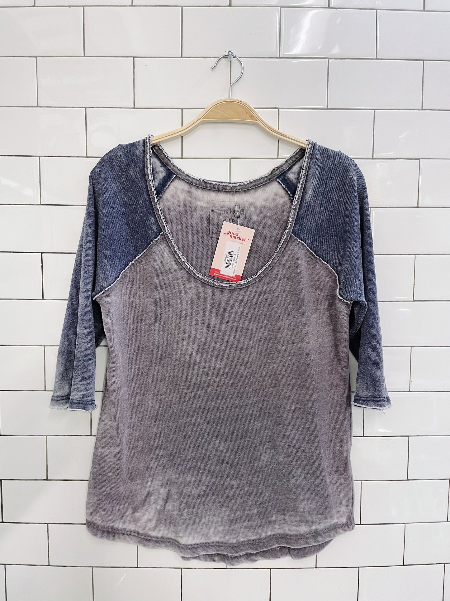 we the free raglan sleeve crew