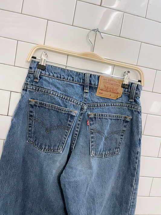 vintage levi's 550 loose relaxed fit jeans