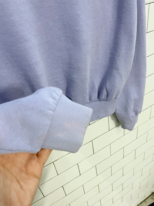 h&m embroidered love crew