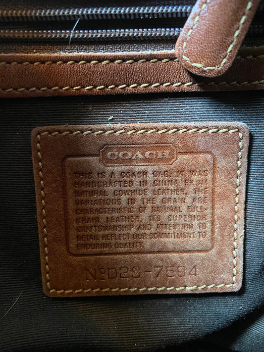 vintage coach 7584 soho hampton shoulder bag