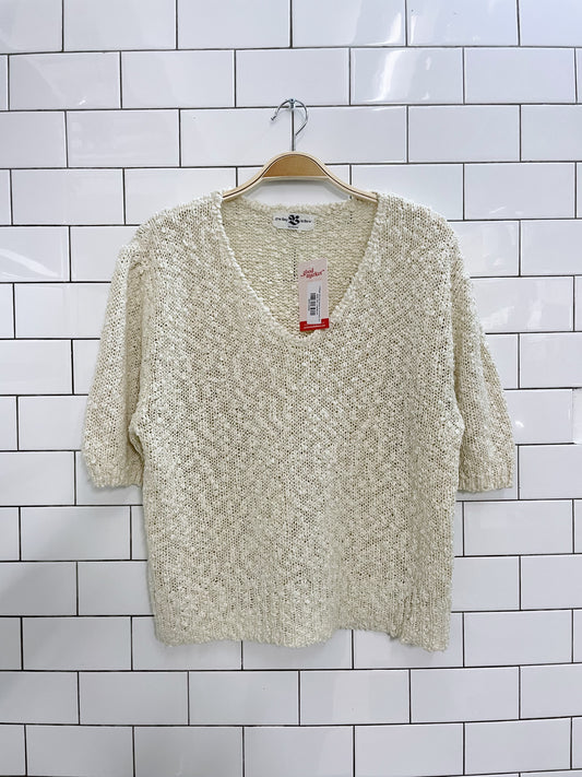 vintage the bay loose ss summer knit