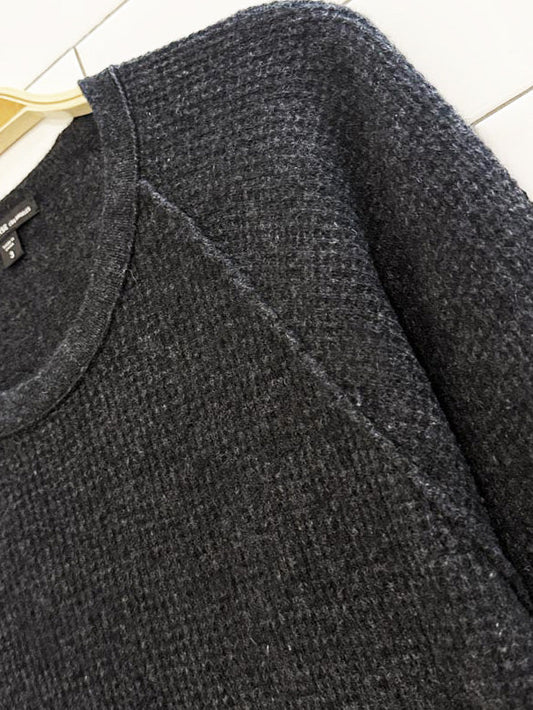 james perse 100% cashmere waffle knit sweater | los angeles - good market thrift store