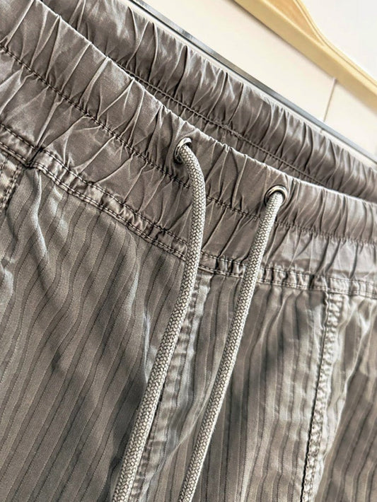 james perse striped utility pants - good market thrift store
