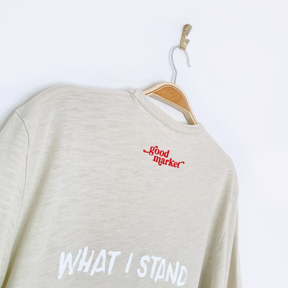 joe fresh x earth activist slub pocket tee