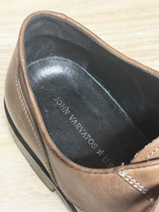 john varvatos luxe leather cap toe oxford dress shoes - good market thrift store