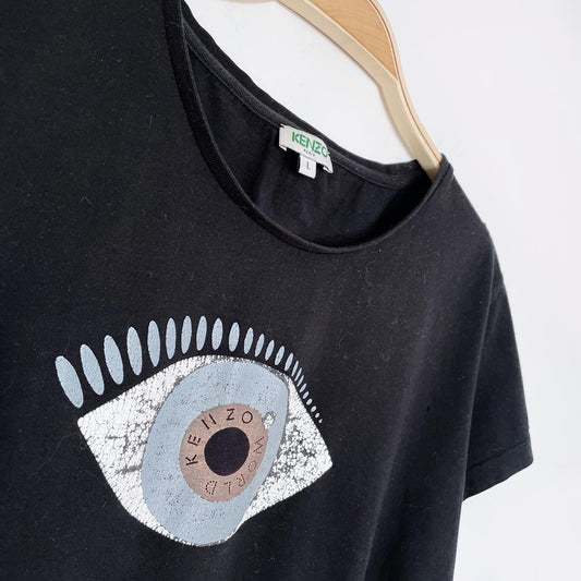 vintage kenzo graphic eye tee