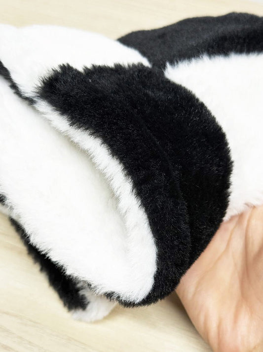 la express two - tone plush bucket hat - good market thrift store