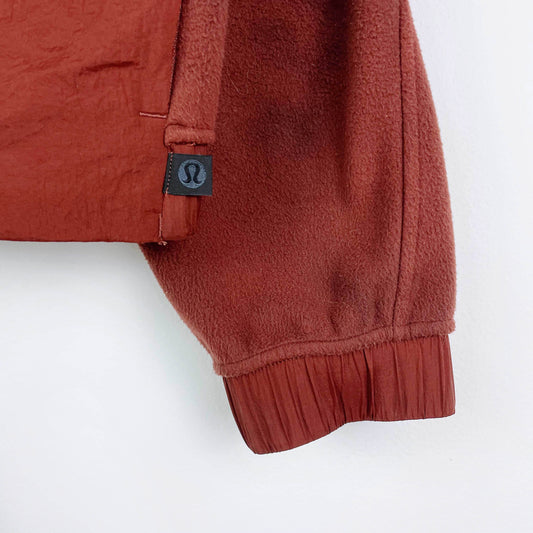lululemon 2022 lab fleece jacket diamond dye