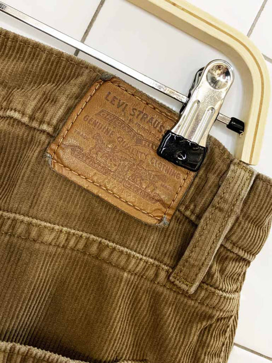 levi's baggy dad corduroy relaxed high waisted pants - good market thrift store