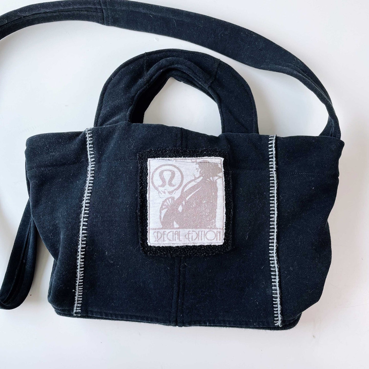 lululemon x good market rework scuba tote