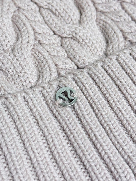 lululemon 2018 merino wool twisted bliss beanie - good market thrift store