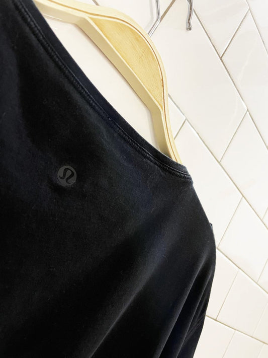 lululemon back in action long sleeve top | nulu - good market thrift store