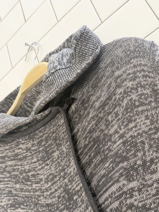 lululemon cashmere - blend piece of mind wrap hooded cardigan| boolux - good market thrift store