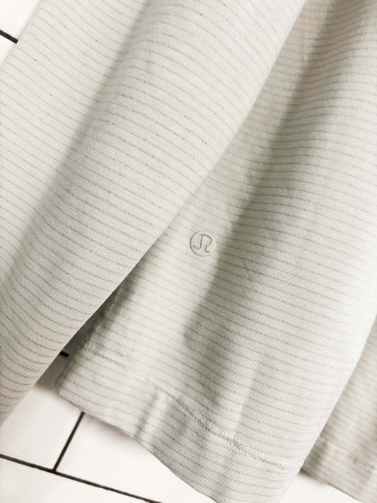 lululemon evolution long sleeve striped polo shirt - good market thrift store