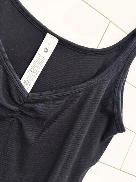 lululemon front cinch soft tank top - good market thrift store