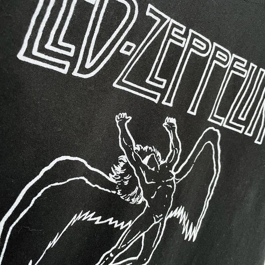 led zeppelin 2022 1977 tour reprint tee myth gem