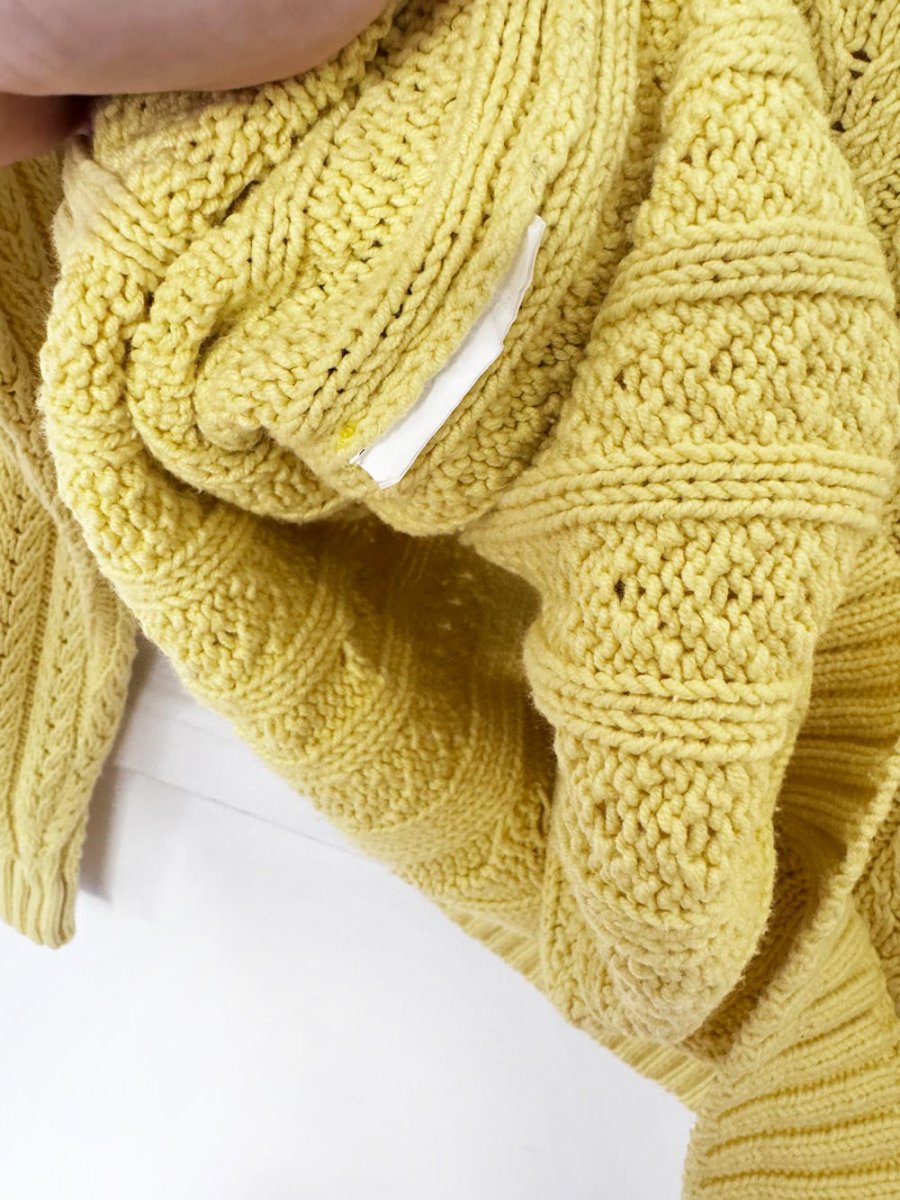 max mara weekend cable knit sweater - good market thrift store
