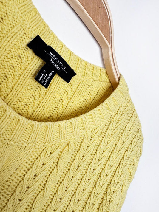 max mara weekend cable knit sweater - good market thrift store