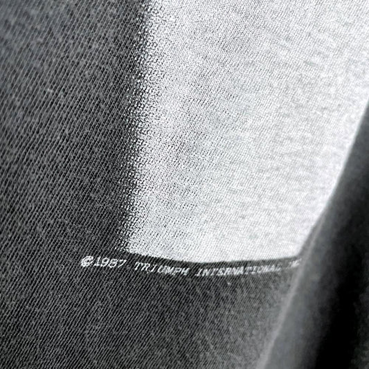 vintage 1987 michael jackson x triumph graphic tee