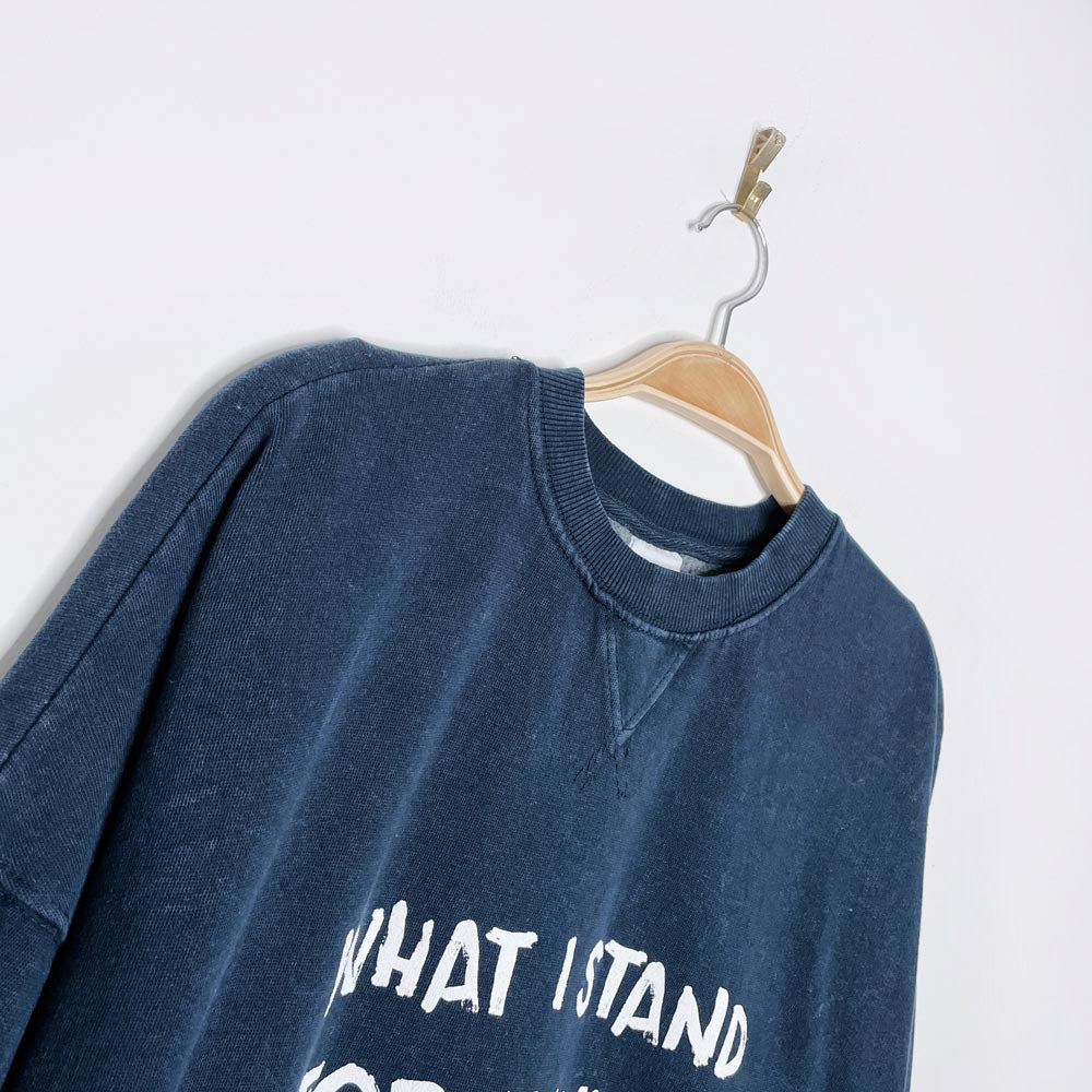 j&co x earth activist pocket crew sweatshirt
