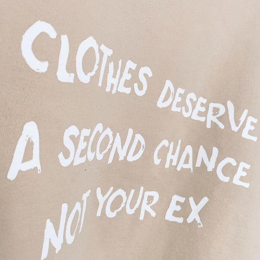 vintage 90s non-fiction x earth activist crop sweatshirt