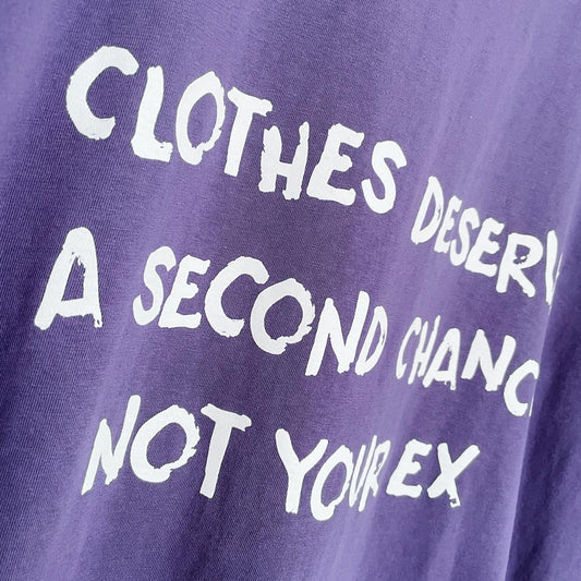 vintage 90s non-fiction x earth activist oversized tee