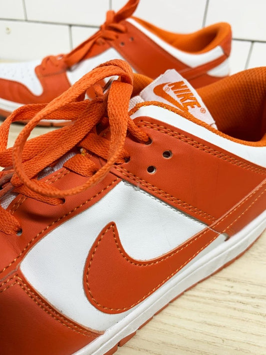 nike dunk low syracuse retro sneakers - good market thrift store