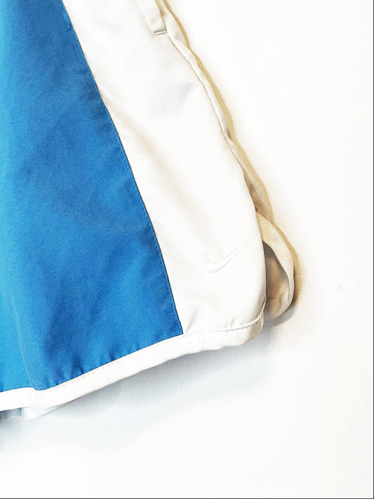 nike minimal check sporty prep stripe athletic shorts - good market thrift store