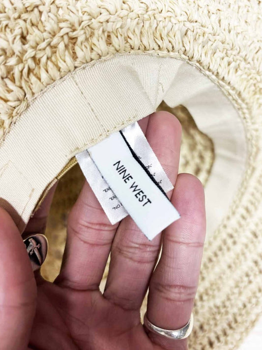 nine west paper crochet sun hat - good market thrift store