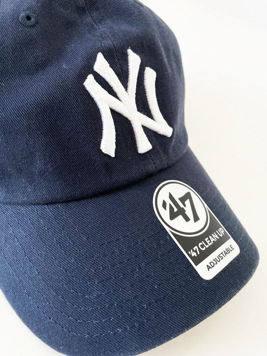 NWOT new york yankees mlb sporty prep baseball cap | 47 brand - good market thrift store