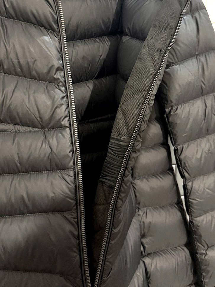 nwt 2024 soia & kyo lita fit & flare hooded down puffer coat - good market thrift store