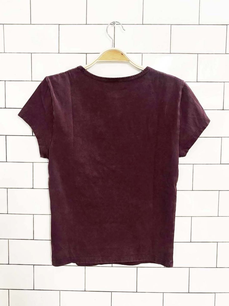 nwt the gap embroidered monogram baby tee - good market thrift store