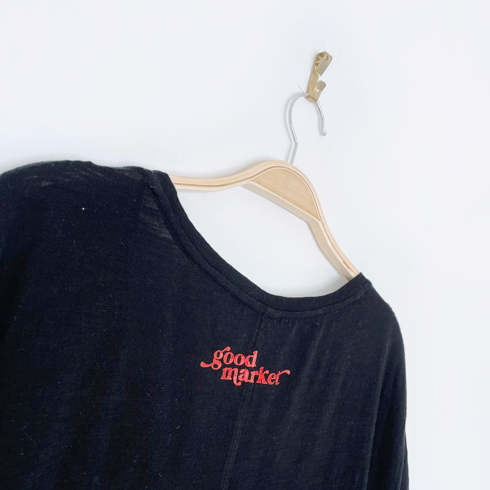 old navy x earth activist boyfriend pocket tee