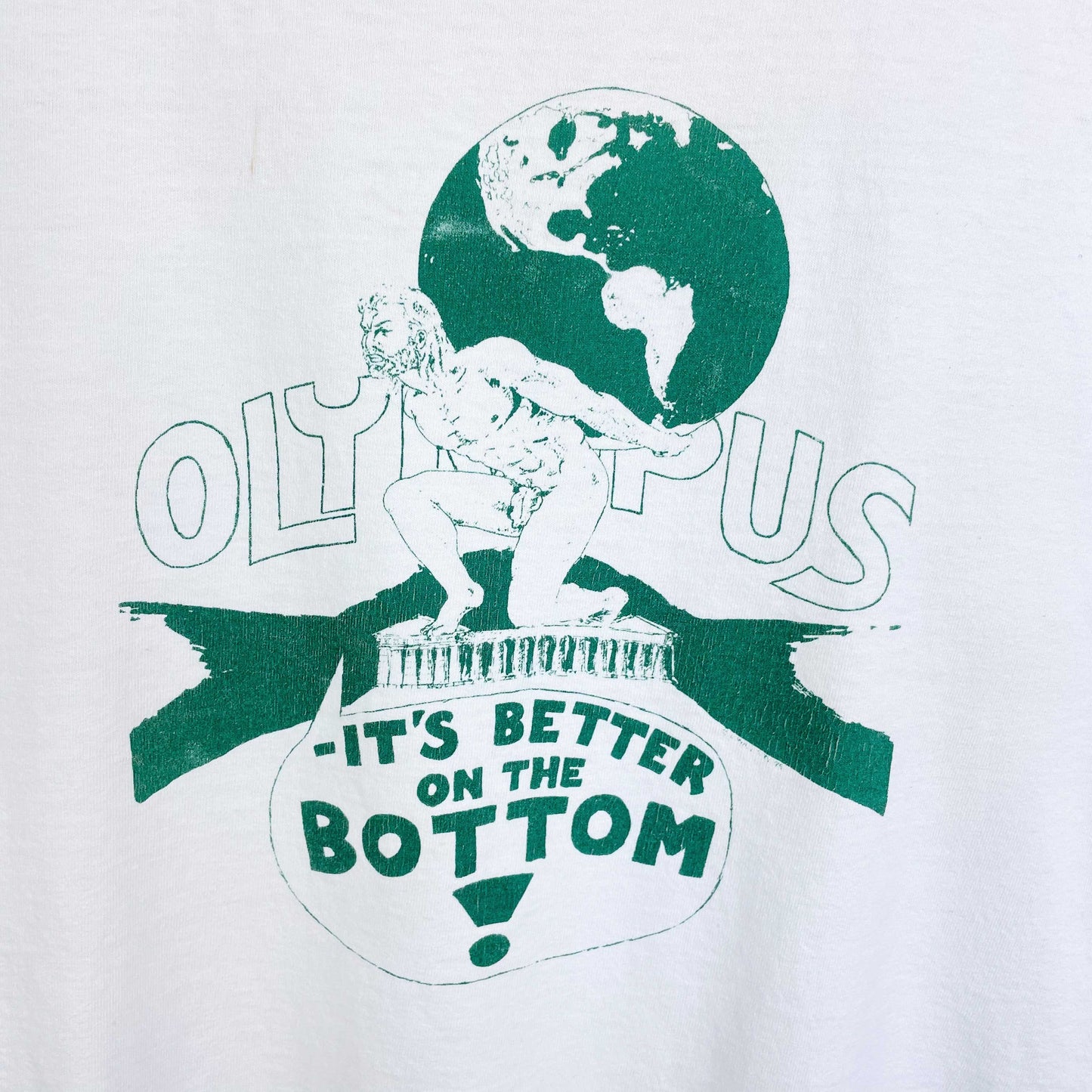 vintage atlas olympus gods and goddesses tee