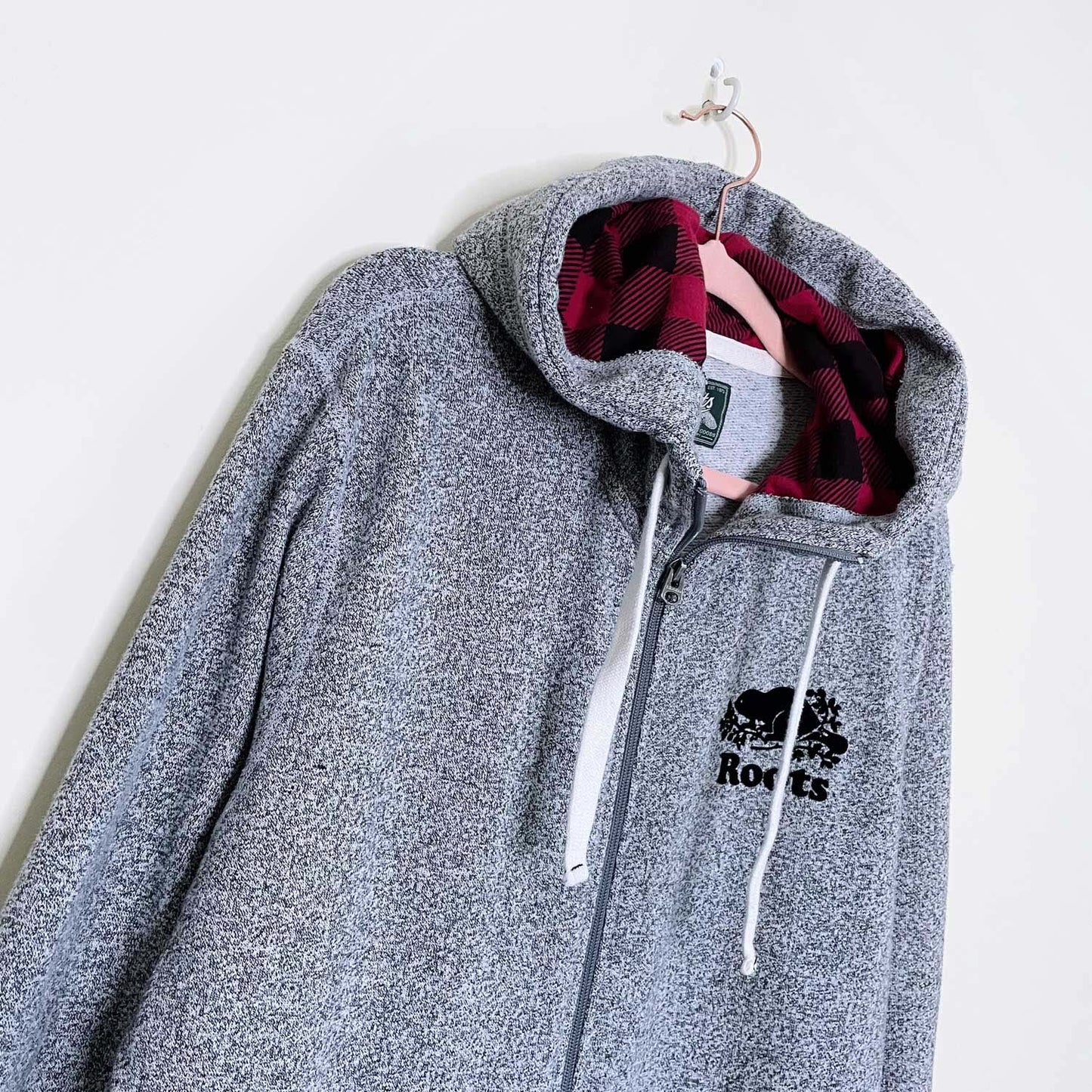 roots cabin salt & pepper onesie - size medium