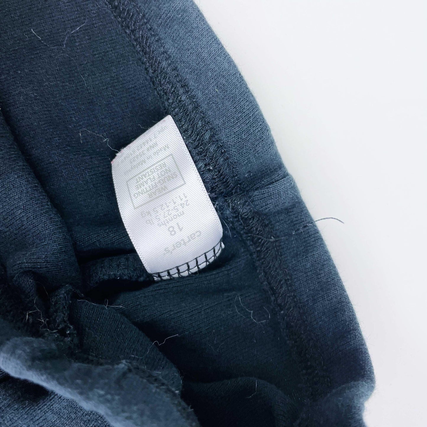 carter kids skeleton pants - size 18