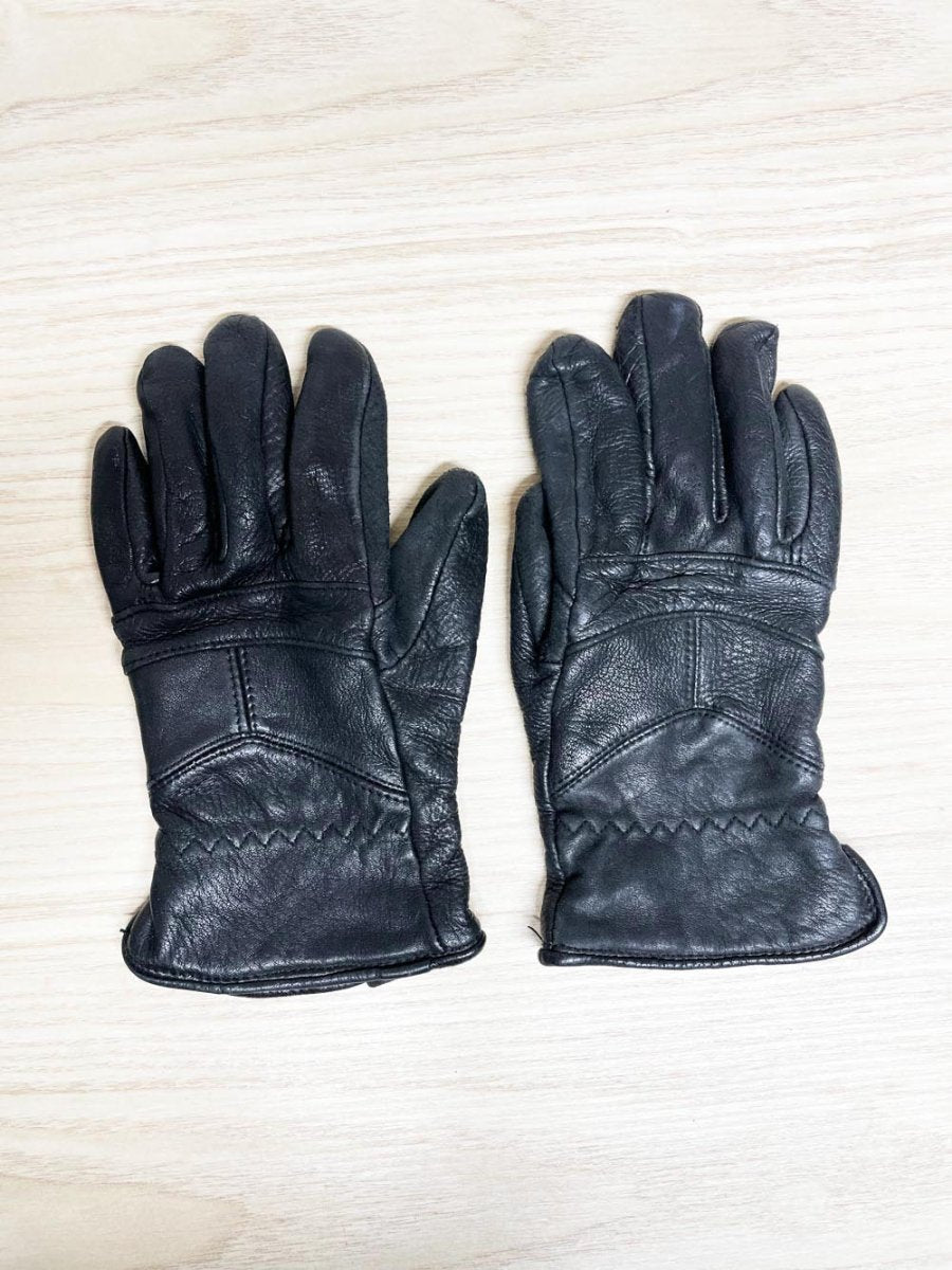 paris leather driving gloves | lined - good market thrift store