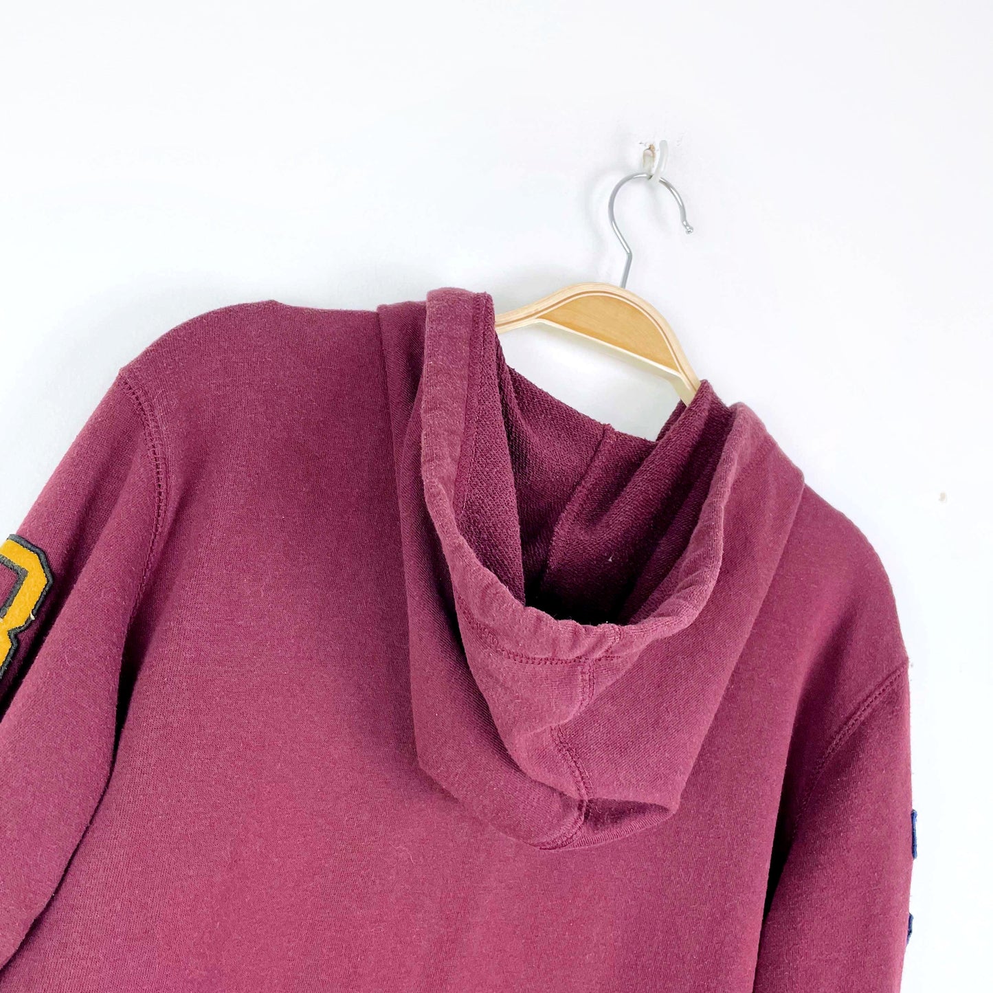 roots 2018 retro patches full zip hoodie