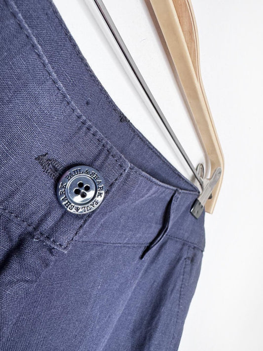 paul & shark 100% linen shorts | made in Italy - good market thrift store