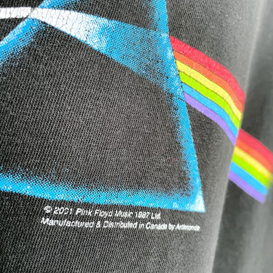 vintage 2001 pink floyd x artimonde dark side of the moon sleeveless tee