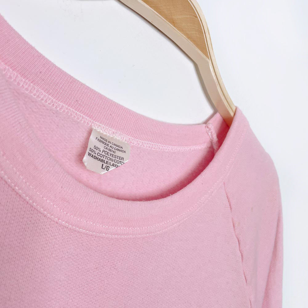 vintage 80s x earth activist fleece crew