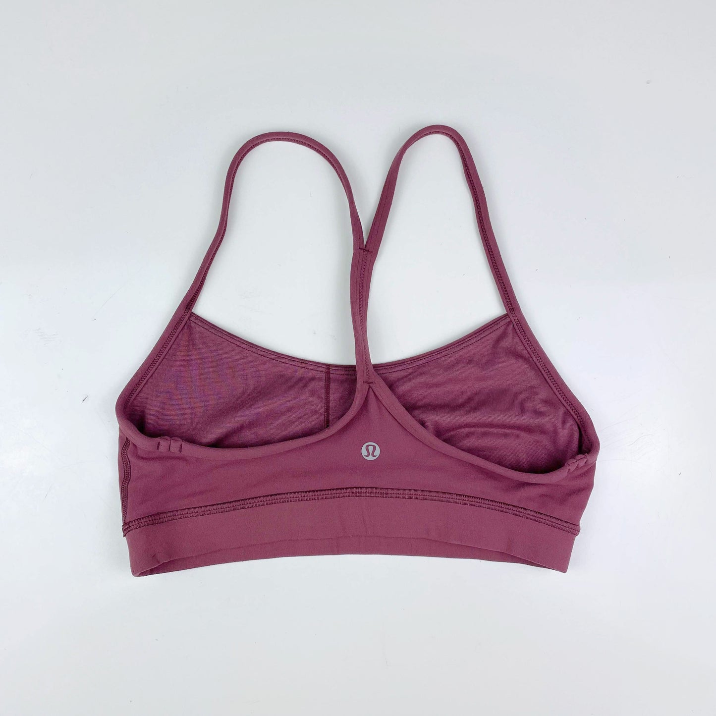lululemon 2019 flow y bra nulu star ruby - size 6