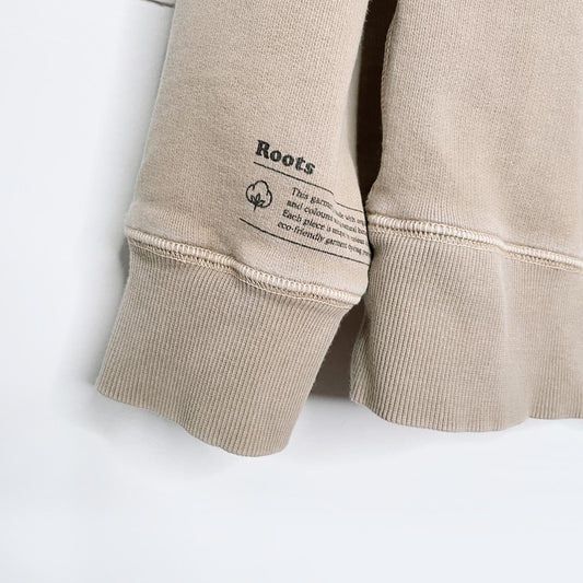 roots 2021 organic cotton loopback pocket crew