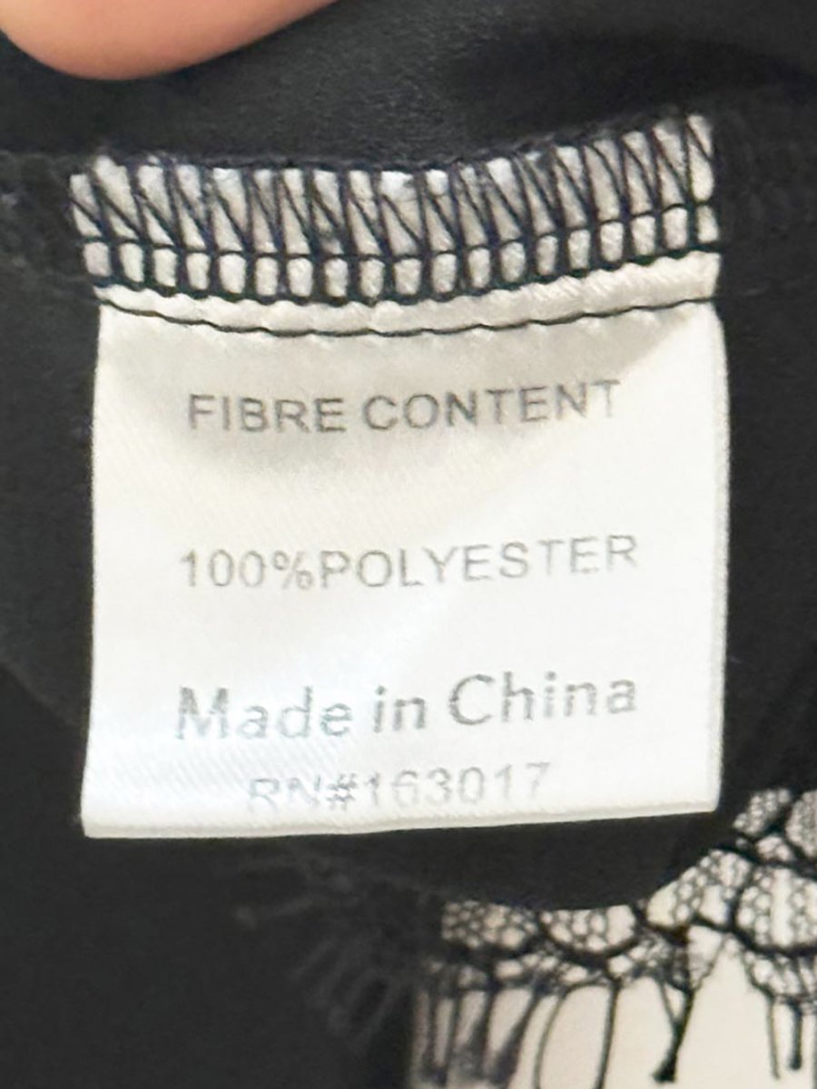 princess polly hagner lace trim tie front top - good market thrift store