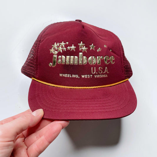 vintage jamboree usa bluegrass festival trucker hat
