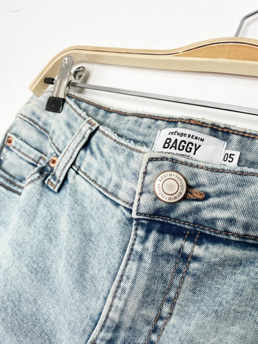 refuge baggy wide leg jeans - good market thrift store