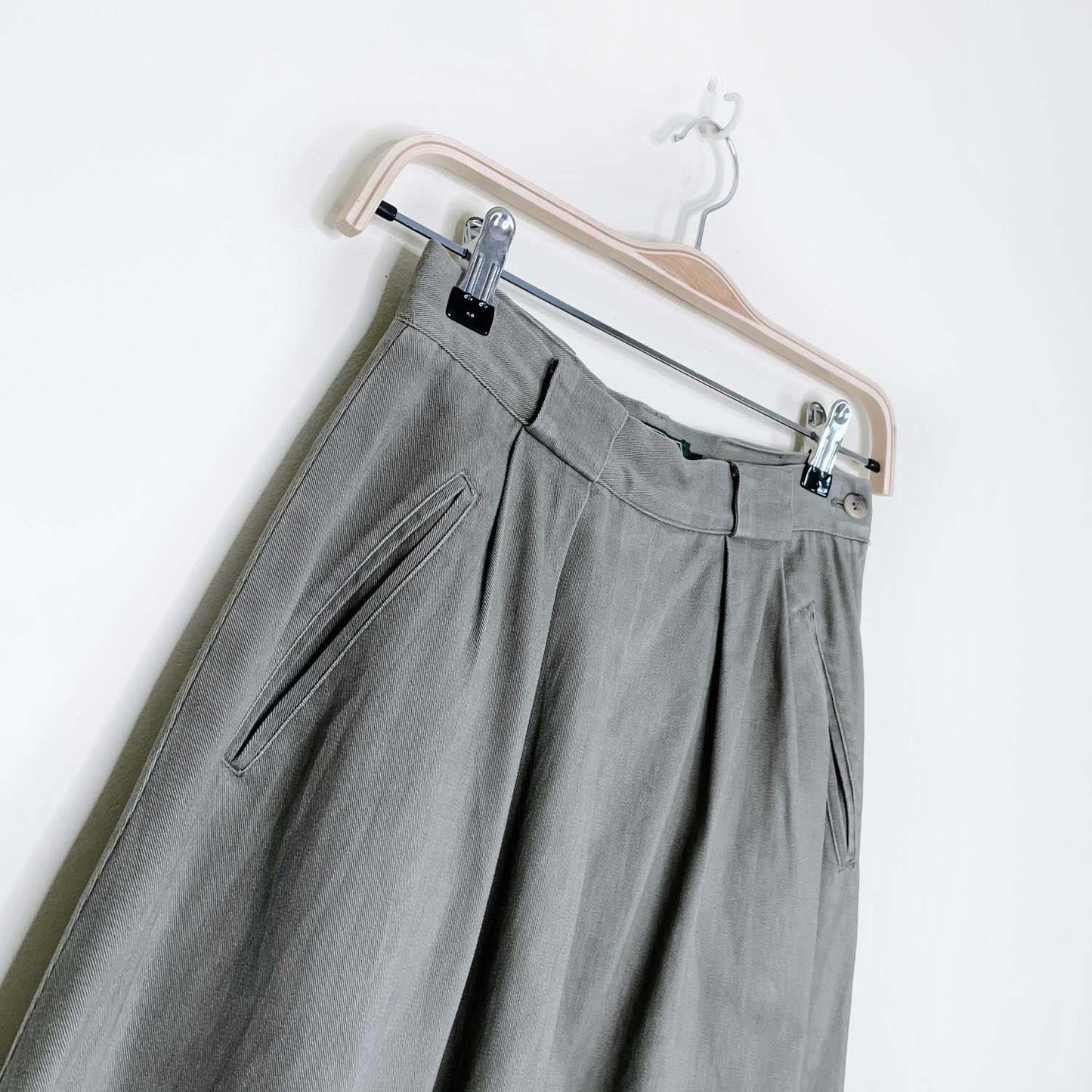 vintage 90s ralph lauren country full midi skirt - size 4